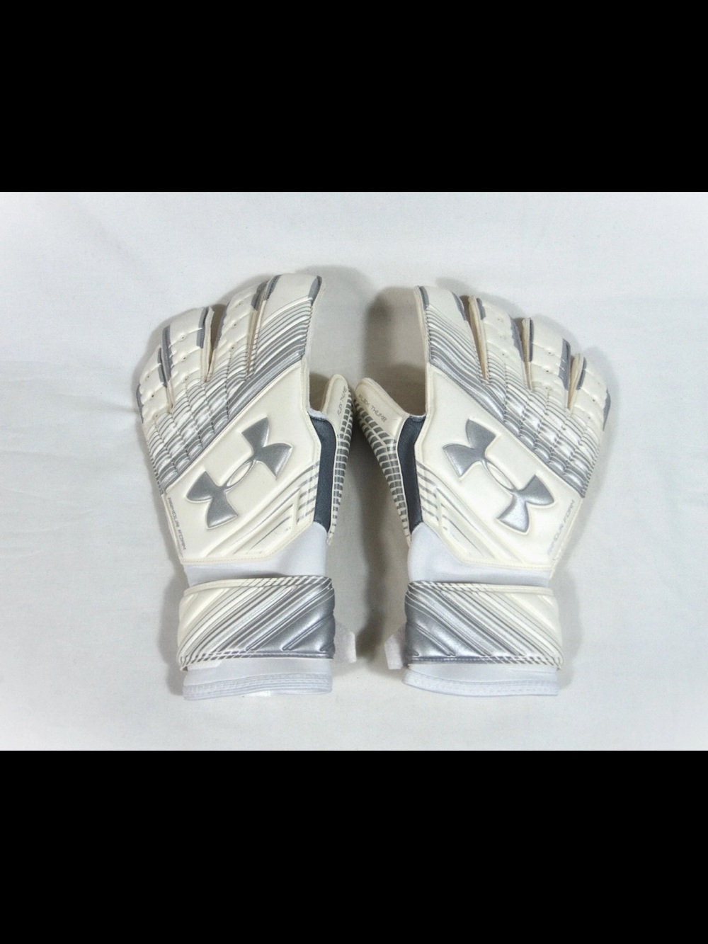 Under Armour Magnetico Premier White Goalkeeper Gloves Sz 11 1305519 102 $130